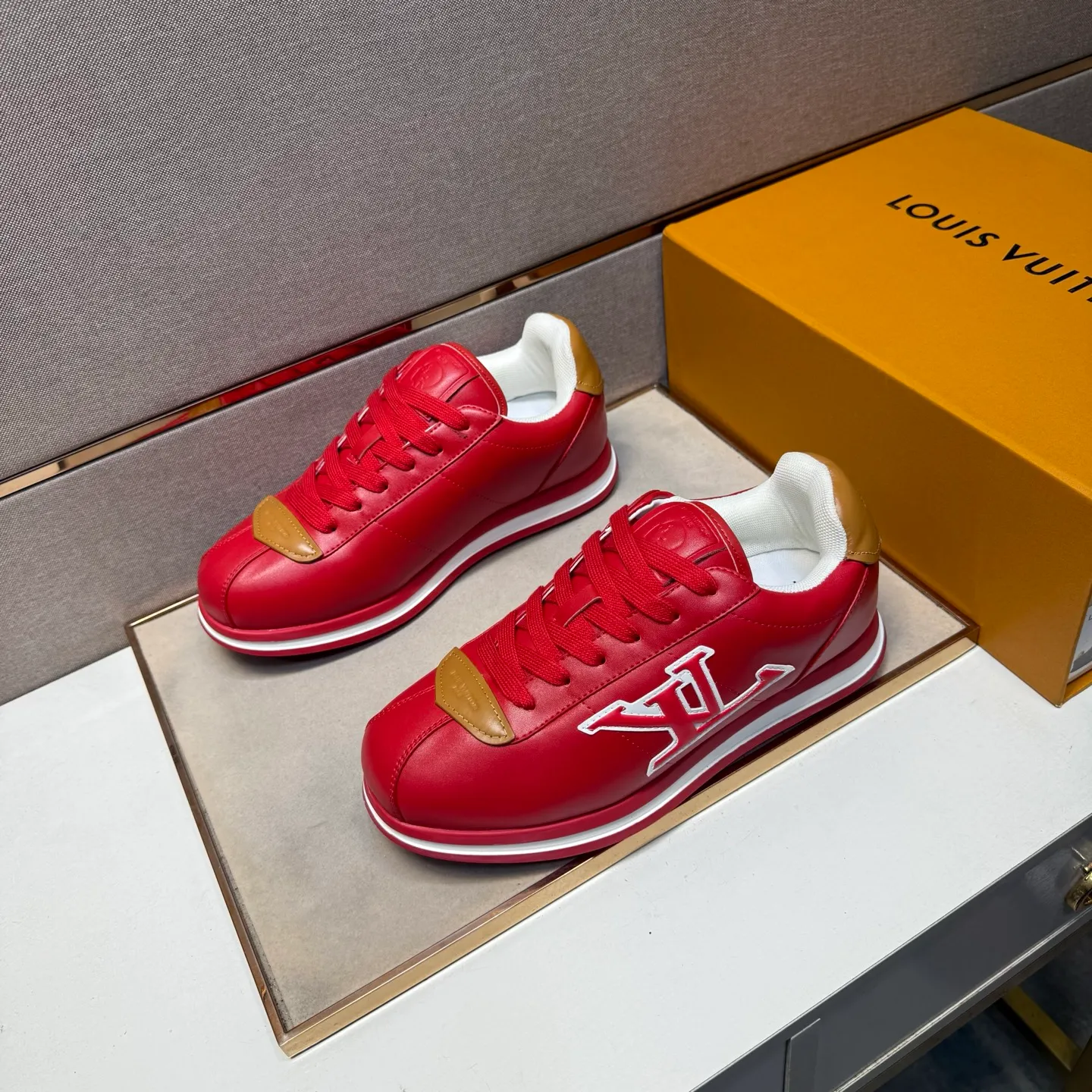 Men's men's shoes 💰pp560 [LV～] Men's casual shoes 2025z cabinet sales simultaneously 🔶Size: 38-44 #️⃣ 🔷6 colors🔜The upper is made of multi-material splicing➕Mesh lining, comfortable and breathable, sole: original comfortable and wear-resistant outsole, ⚠️real thing📱photographed🎬real thing is better📢📢📢